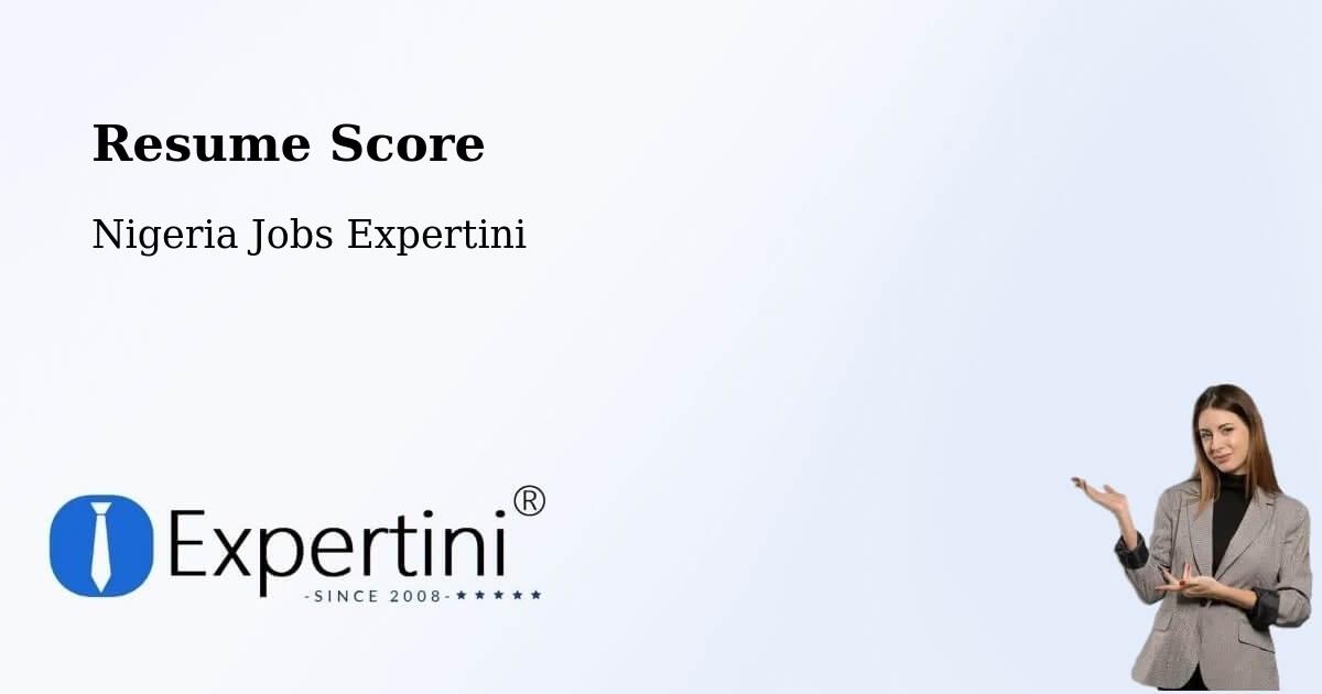 Resume Score & Job Description Match Tool – Oguta - Nigeria Jobs Expertini